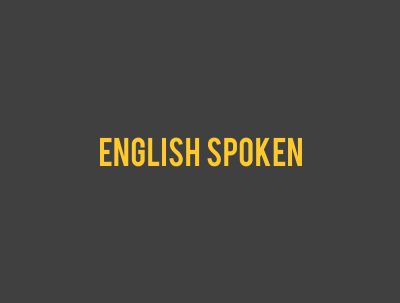 English Spoken